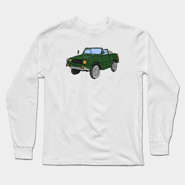 ussr cars Long Sleeve T-Shirt by Antho